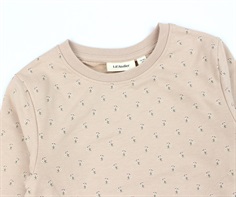 Lil Atelier rose dust blomstret sweatshirt